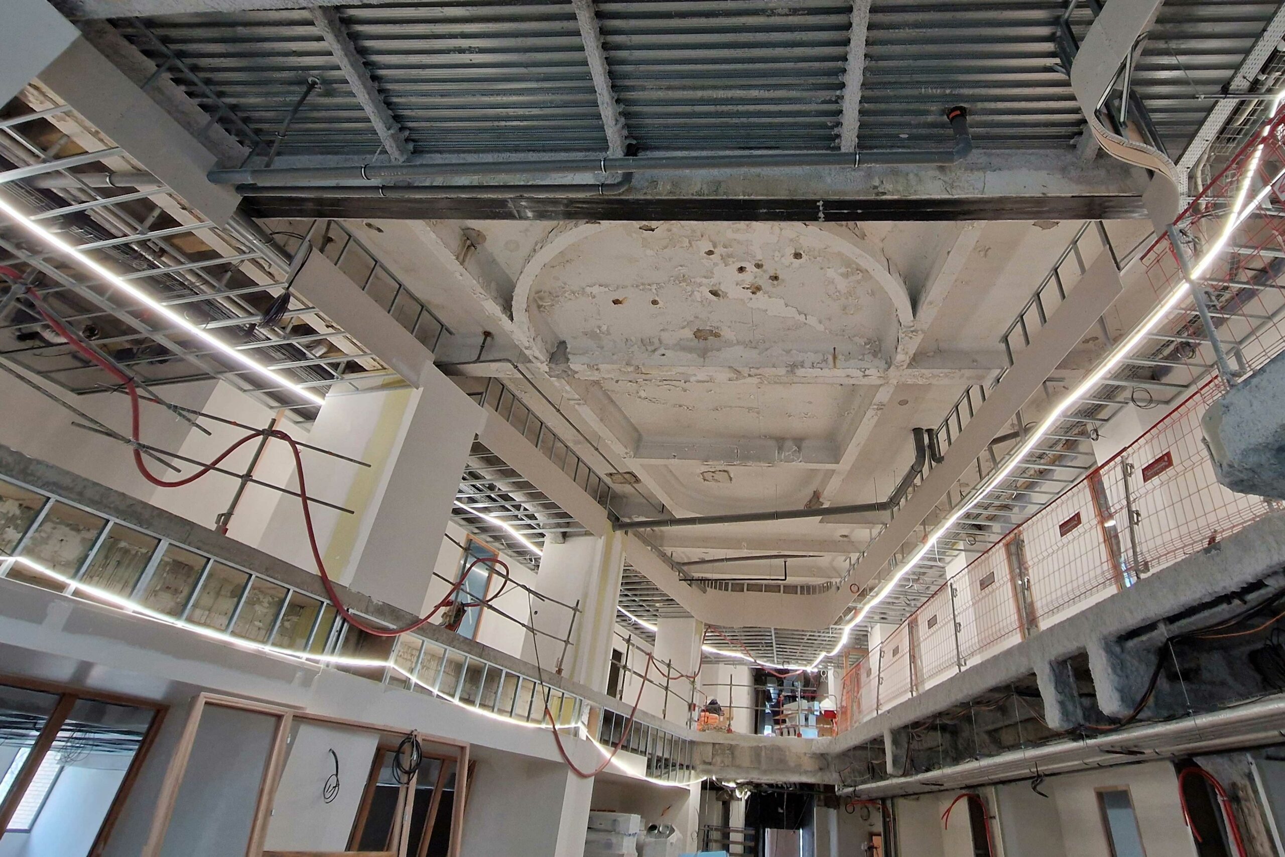 Zoom chantier : renfort carbone, un nouveau souffle pour un ancien bâtiment à Angers